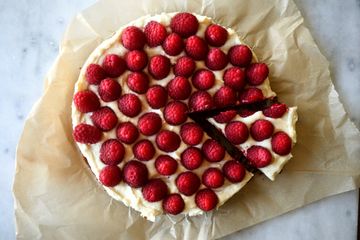 Tarte aux framboises for terrible bakers