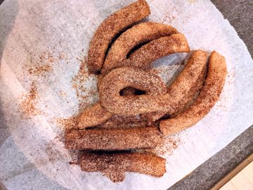 Cinnamon sea salt churros